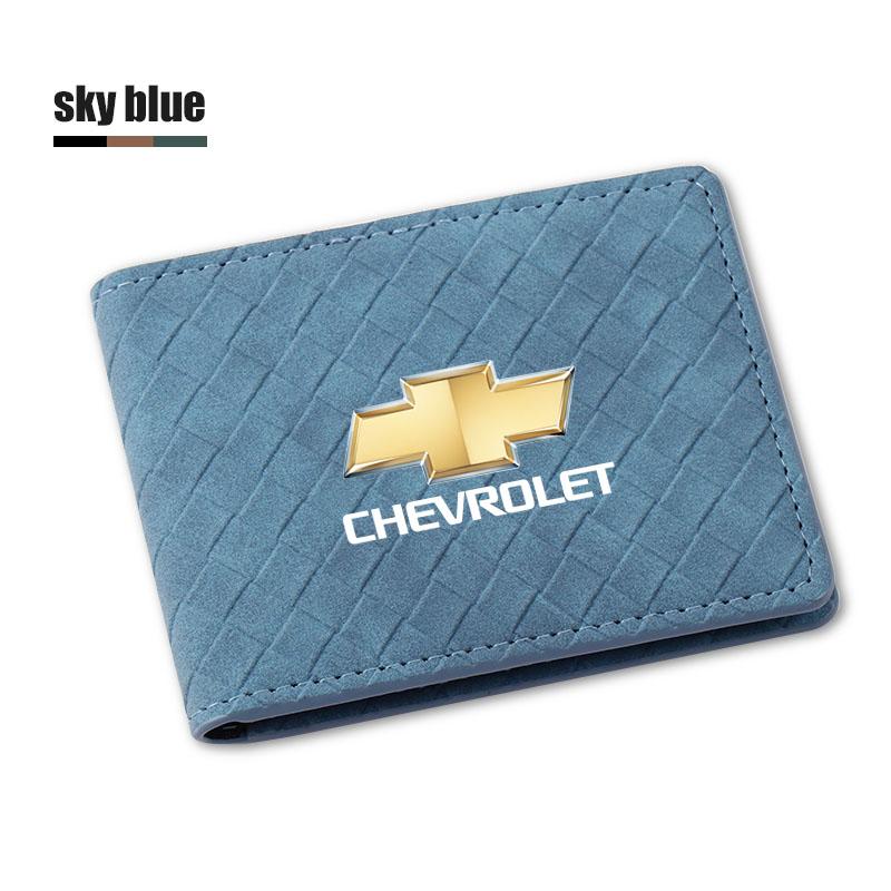 Suede Car Driving Documents Cover Auto Emblem Card Bag For Chevrolet Cruze Sonic Silverado Trax Camaro Captiva Equinox Lacetti