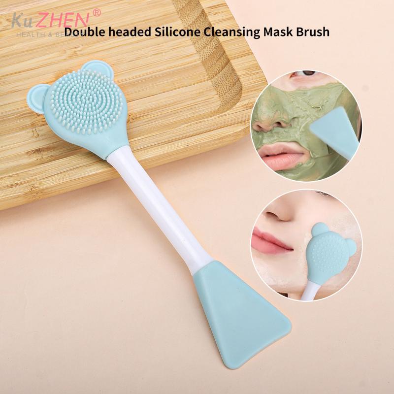 4pcs Plastic Face Mask Mixing Bowl Set, DIY Facemask Mixing Tool Kit, Facial Mask Bowl Stick Spatula Silicone Soft Face Brushes