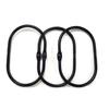 12Pcs Bathroom Shower Curtain Rings Rust Proof Tightly Closed Anti-Drop Smooth Gliding Curtain Hooks Bathroom Accessories