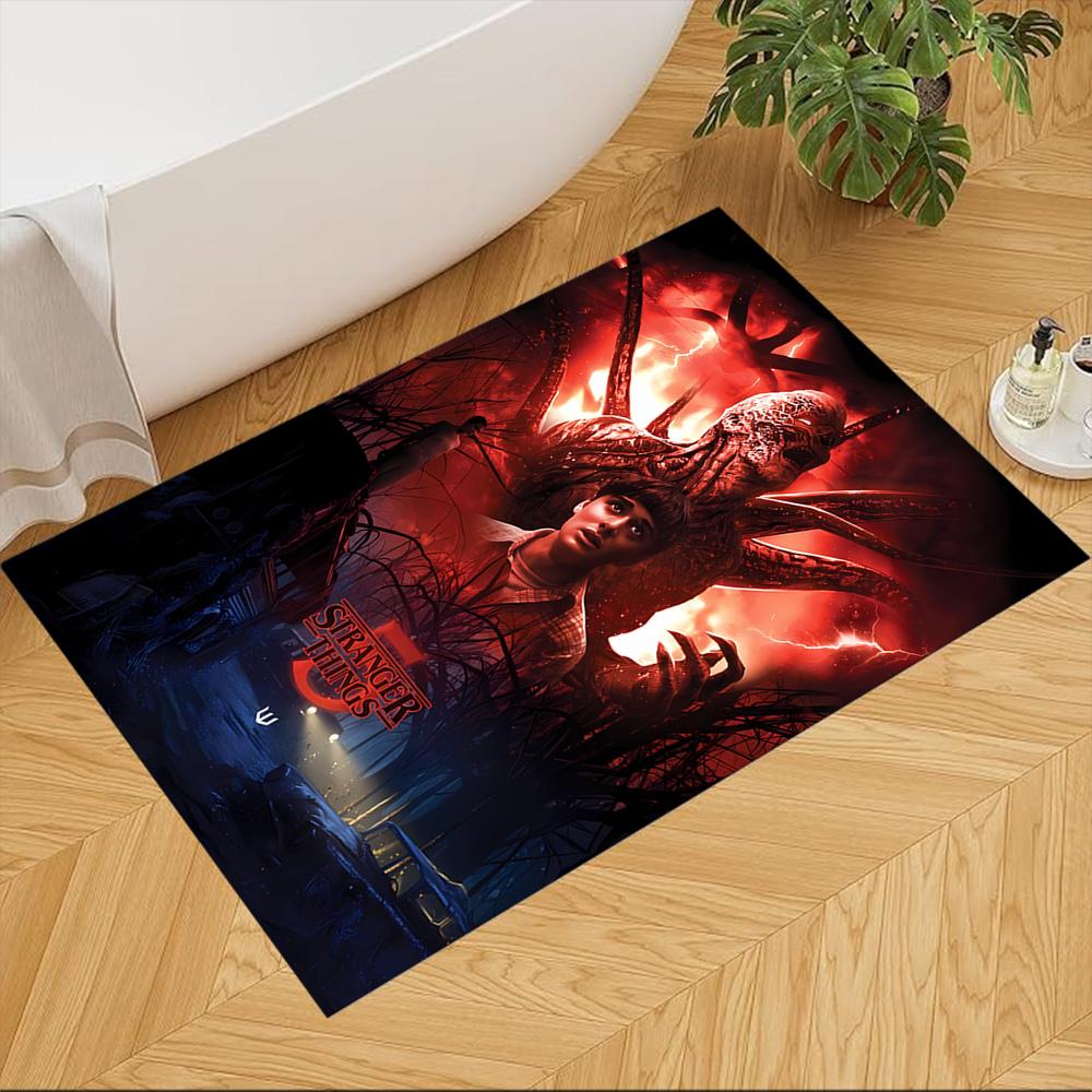 Stranger Things Area Rug Suitable for Bedrooms Entryway Decorate room Dining Room Antislip Carpet Decorate Offices