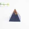 Geometric Crystal Geometric Pyramid Decor For Home Office Gift With Unique Mineral Stones