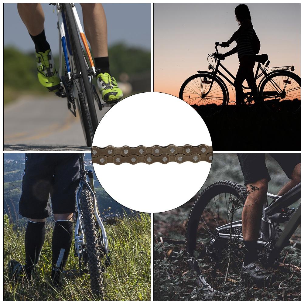 Model 410 Rigiditate Ridicată Rezistență Puternică la Impact Oțel 38 Zale Lanț Bicicletă Performanță Stabilă