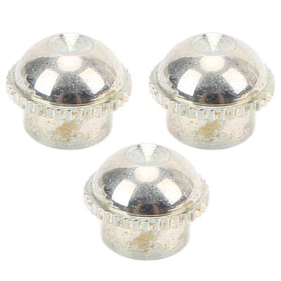 3Pcs Piccolo Screw Caps Aluminum Alloy Piccolo Head Crown Covers Woodwind Instrument Parts