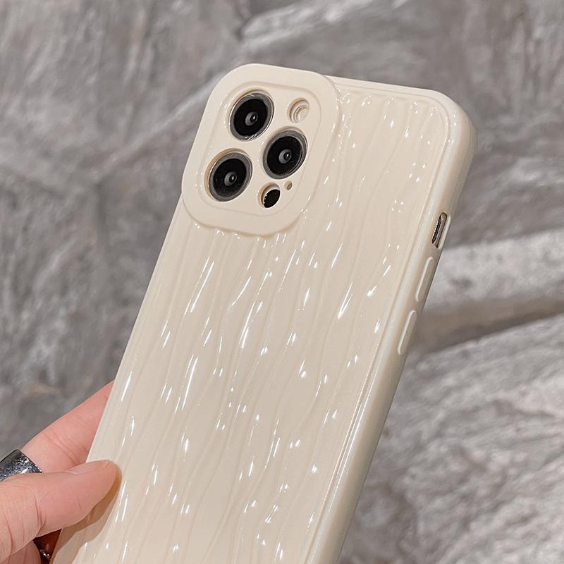 Simple Water Ripple Pattern Design Phone Cover For For Iphone Air 11 12 13 14 1 16 17 Pro Max XS XR X Case