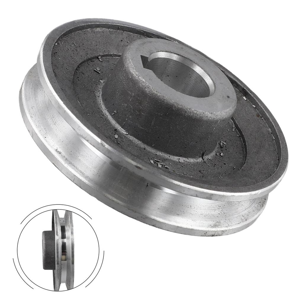 A-Type Pulley Diameter 97mm Aluminum Motor Pulley 100mm Diameter For International Markets For Air Compressors