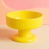 Dopamine Color Cat Bowl Cute Creative Pet High Footed Cup Bowl Large Capacity Anti Tipping Dog Food Feeding Basin Puppy