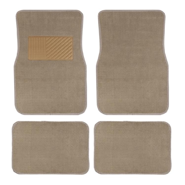 

4PCS/Lot Car Floor Liners Fit Waterproof Flocking Surfaces Year Round Use With Anti Slip Technology All Climate Protection