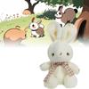 Scarf Plush Rabbit Toy Cartoon Animal Stuffed Doll Room Sofa Decoration Gift