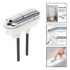 Water Tank Button Toilet Water Tank Flush Button Plastic Oval Double Button  Toilet Seat Water Tank Valve Bathroom Parts