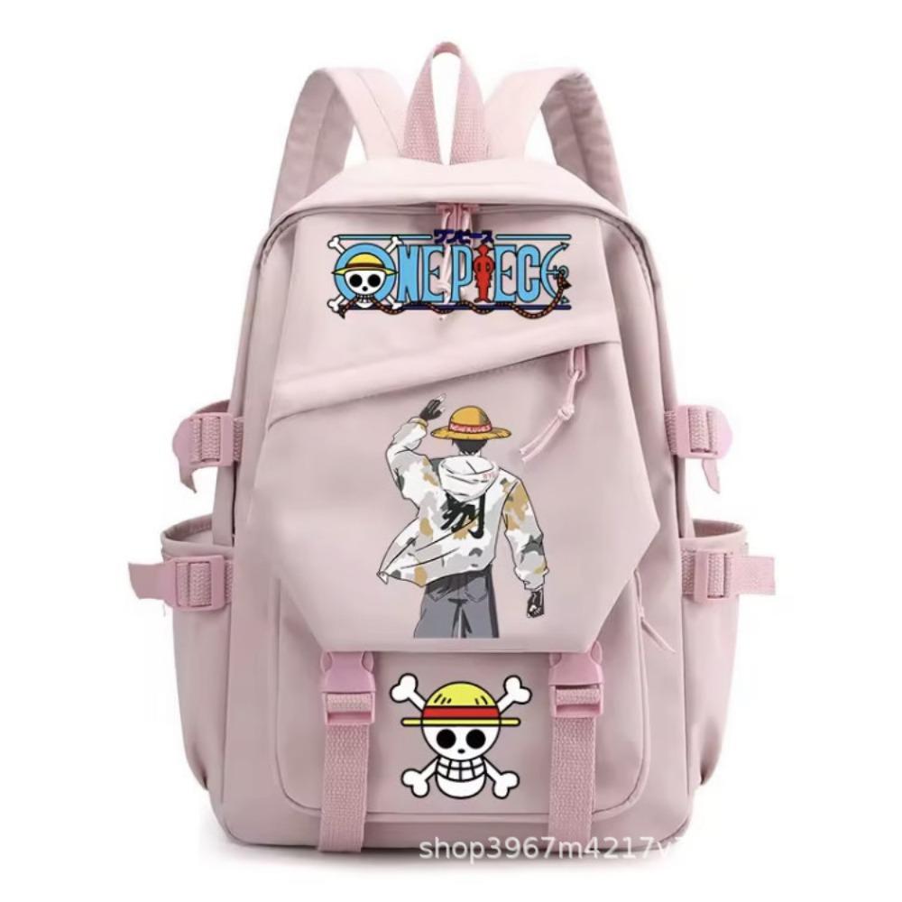 ONE PIECE High School Junior High School Student Elementary School Bag Luffy Fashion Trend Large Capacity Teen Backpack