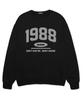 Baligeiteu 1988 Original Oversized Sweatshirt (Bls023) Black (B Type)