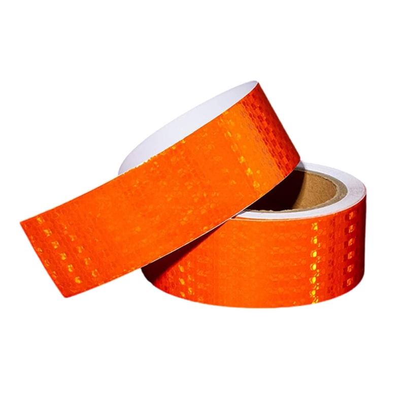 High Intensity Reflective Tape Self-Adhesive Reflector Tape for Vehicle Car Motorcycle Reflectors Sticker 2inch X 9.8ft