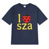 Fashion I Love SZA Grand National Tour 2025 Graphic T Shirt Men Women Trend Y2k Short Sleeve T-shirts Unisex Hip Hop Cotton Tops