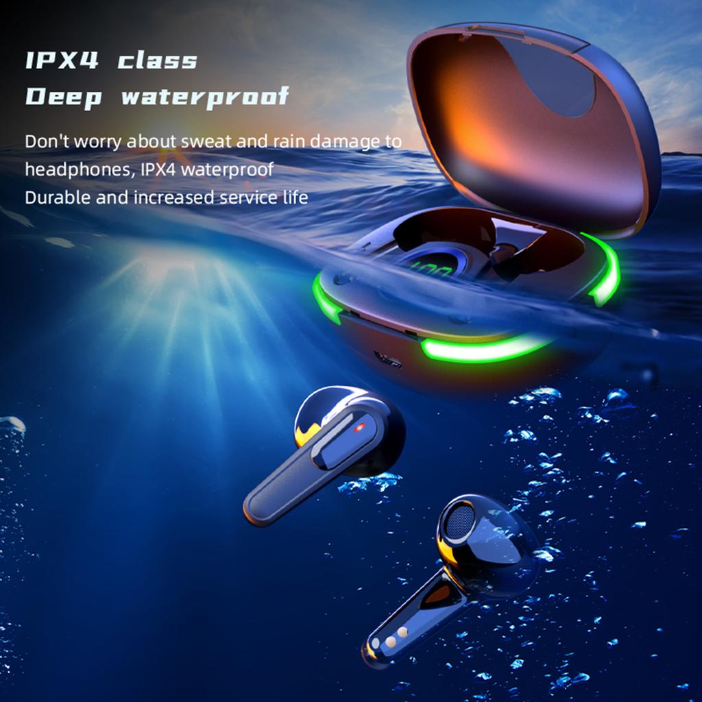 Căști PRO80 True Wireless Căști sport BT 5.1 Mini căști cu control tactil Căști intraauriculare