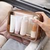 Multipurpose PVC Transparent Cosmetic Bag Large Capacity Storage Makeup Bag Waterproof Makeup Beauty Case for Women & Men