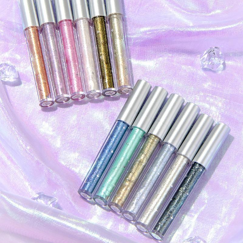 

Colorful Liquid Eyeshadow Green Blue Yellow Diamond Shiny Eyeliner Pen Glitter Eyeshadow Pen Makeup Long Lasting Shimmer