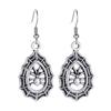 Skull Earrings Big Long Fashion Punk Jewelry for Women Girls Ladies Accessories