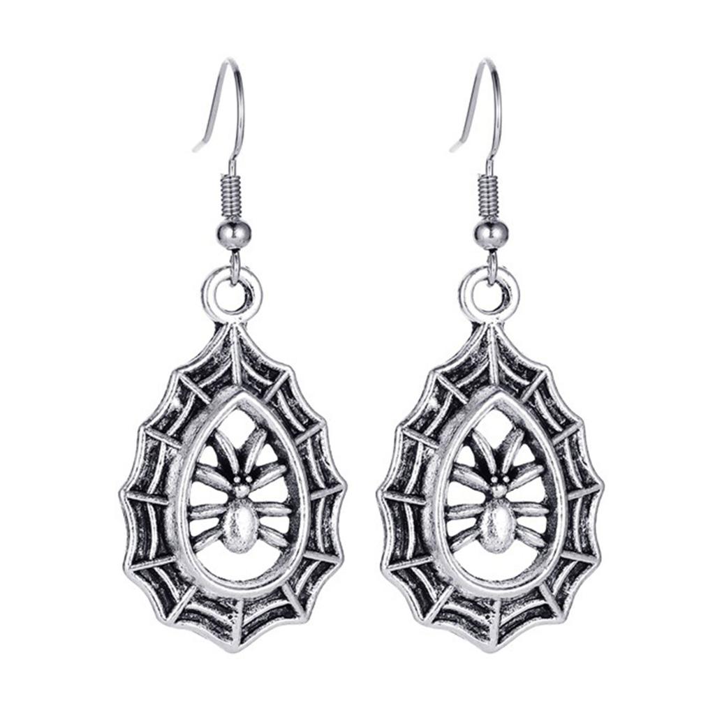 Skull Earrings Big Long Fashion Punk Jewelry for Women Girls Ladies Accessories