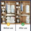 1pc Vacuum Storage Bag Clothes And Quilt Packing Bag Home Sealed Down Jacket Storage