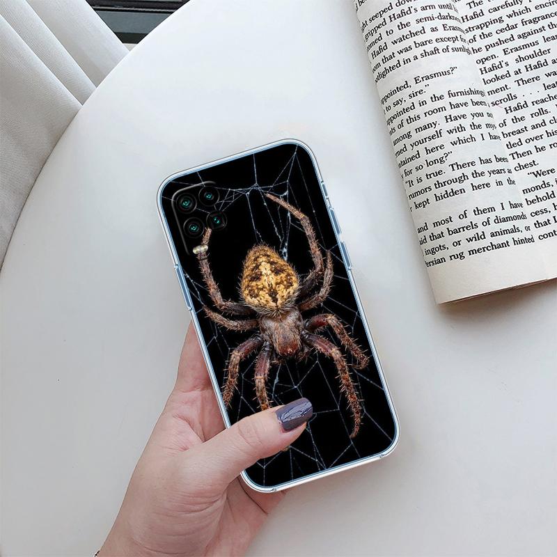 Spider Transparent Phone Case for Motorola Moto G10 G20 G30 G31 G32 G34 G35 G41 G42 G50 G51 G52 G55 G60 G60S G62 G71 G72 G75