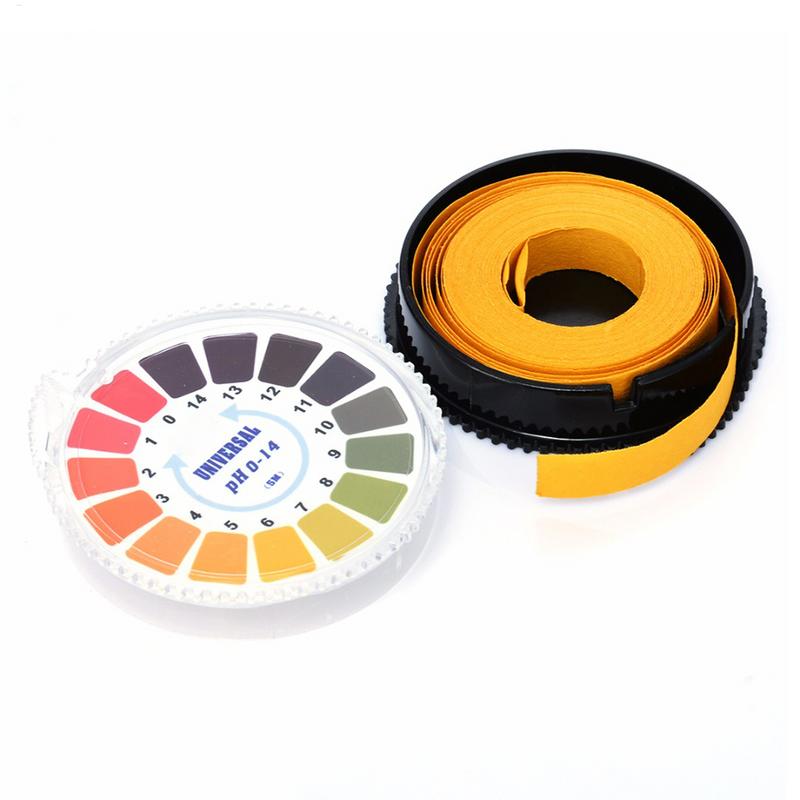 Household Laboratory 5M Alkaline Acid Indicator Meter Test Paper General Purpose PH 1-14 Test Paper Roll PH Test Tape Type