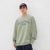 Anta Simple Casual Round Neck Pullover Sweatshirt Men Tops Evergreen 152448706N-2
