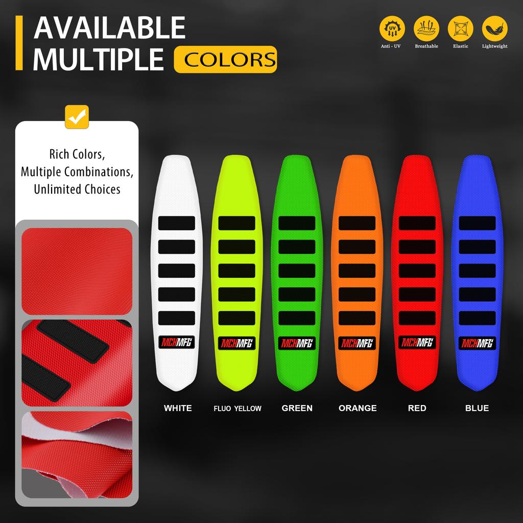 SPACE Motorcycle Accessories Universal Seat Cover Rubber Non-slip Design Waterproof For SX EXC YZF KXF CRF TC
