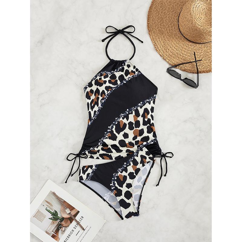 

Сексуальный купальник женский комплект бикини женский купальник из двух частей пляжная одежда купальный костюм XL чёрный