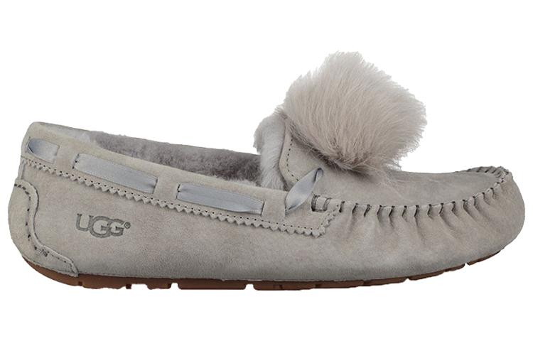 Women's Sneakers UGG Dakota Pom Pom Slip On Grey Women's