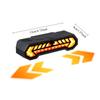 Bike Turn Signal Light with Remote, 120dB Horn & Ground Projection, Wireless LED Safety Warning Light for Bicycle