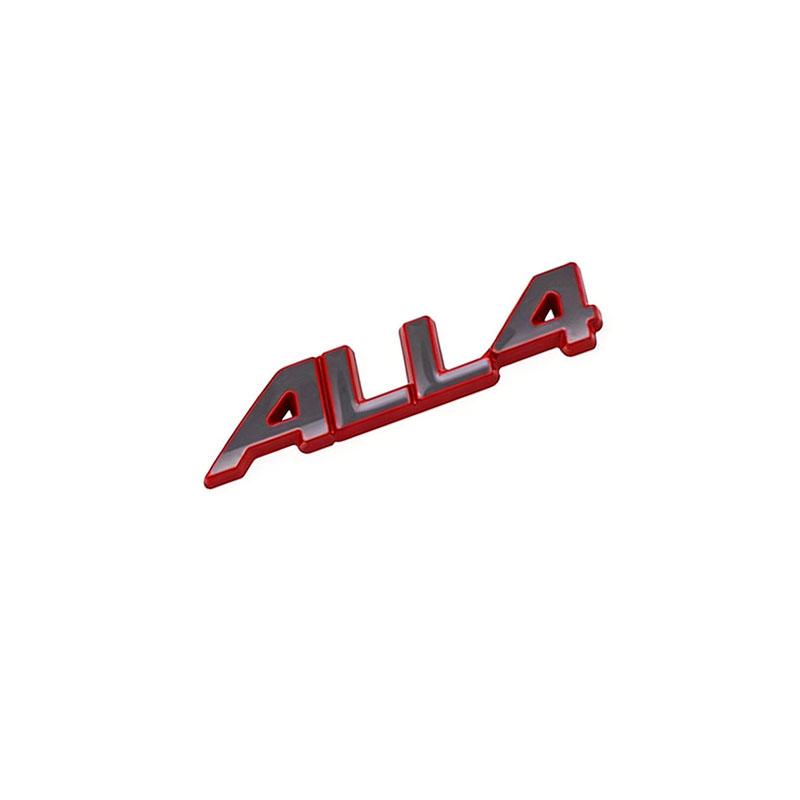 

3D Metal Car Front Grille Badge Rear Trunk Door Fender Emblem Sticker for Mini Cooper S Countryman F54 F60 F66 F65 F67 U25 J01 J05 R61 R56 R57 R60 ALL4 сірий/червоний