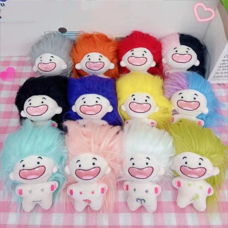 Constellation Cartoon Missing Teeth Plush Doll Toy Ornament Gift Multiple Colors