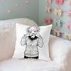 Anime Cute TtogahimikoS Case Plush Fabric Soft Pillowcase Double Sided Print Cushion Cover Household Gifts