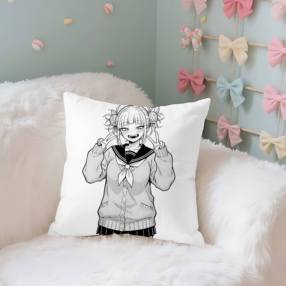 Anime Cute TtogahimikoS Case Plush Fabric Soft Pillowcase Double Sided Print Cushion Cover Household Gifts
