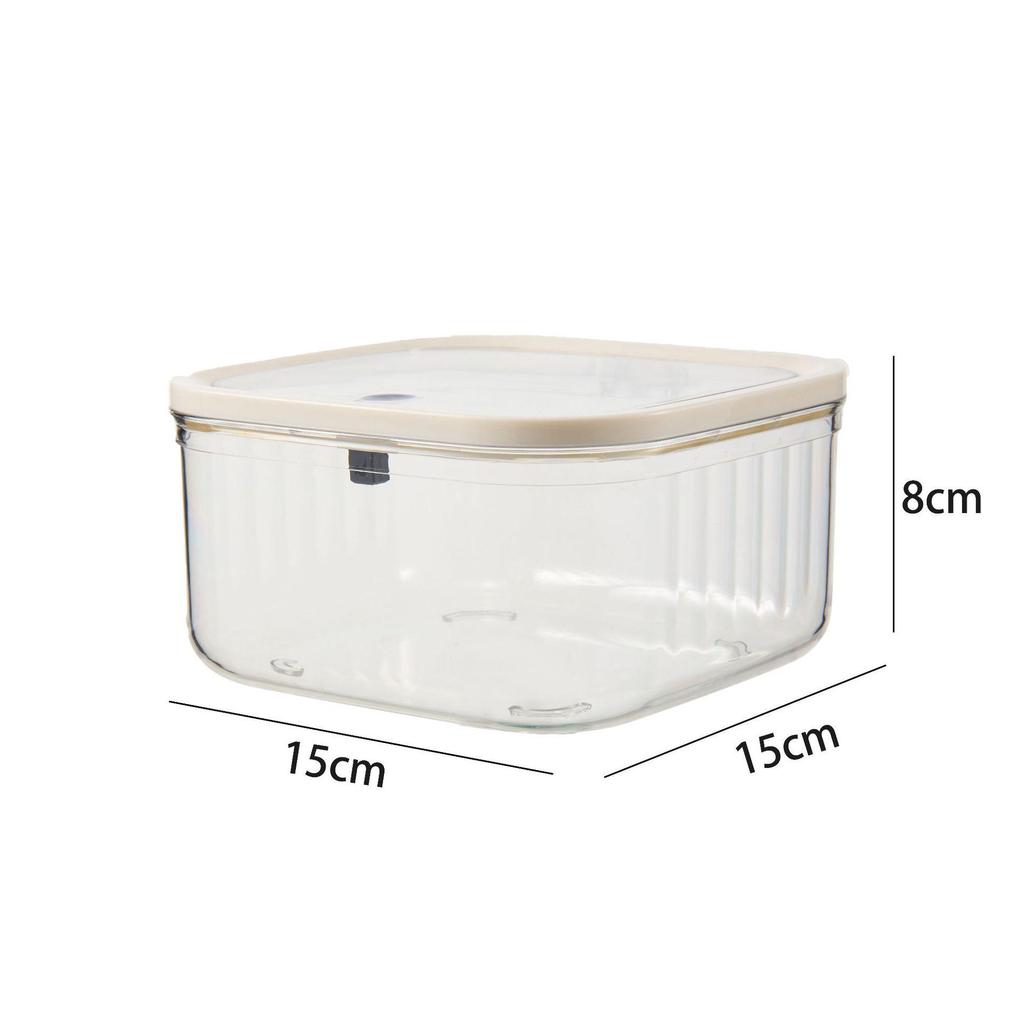 Transparent Mini Storage Box with Lid for Food, Toys & Figurines - Cute Desktop Display