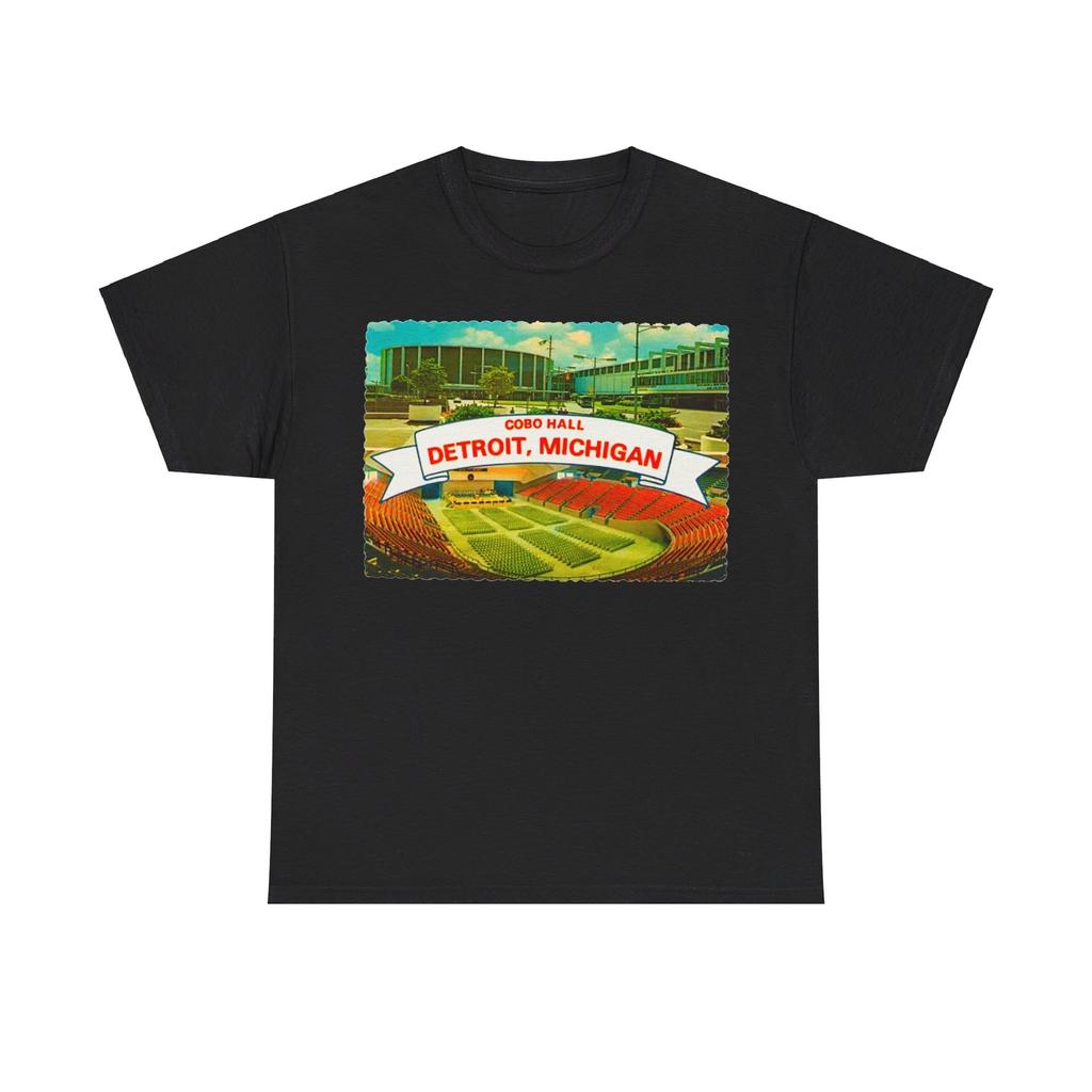 Detroit's Legendary Cobo Hall Unisex Heavy Cotton Tee