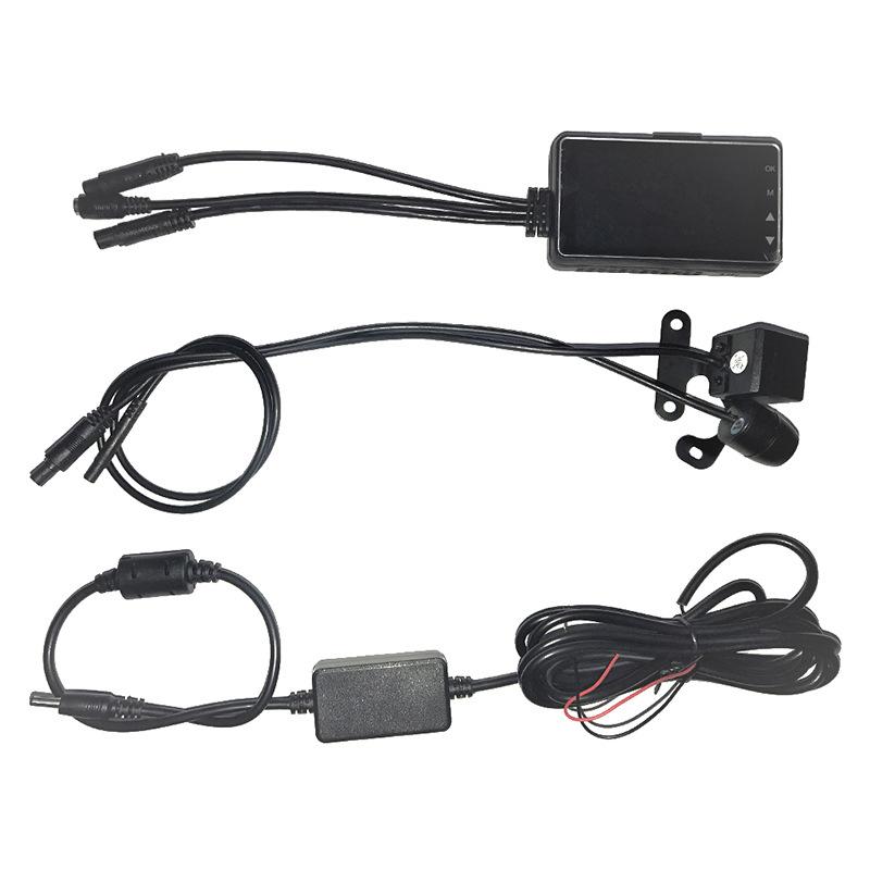 Motorcycle Driving Recorder High-definition Night Vision 720P Dual Lens Waterproof Camera Car Driving Recorder