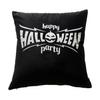 Pumpkin Halloween Polyester Fluorescent Night Light Pillowcase Cushion Home Bedroom Hotel Car Seat Decorative Pillowcase 45x45cm