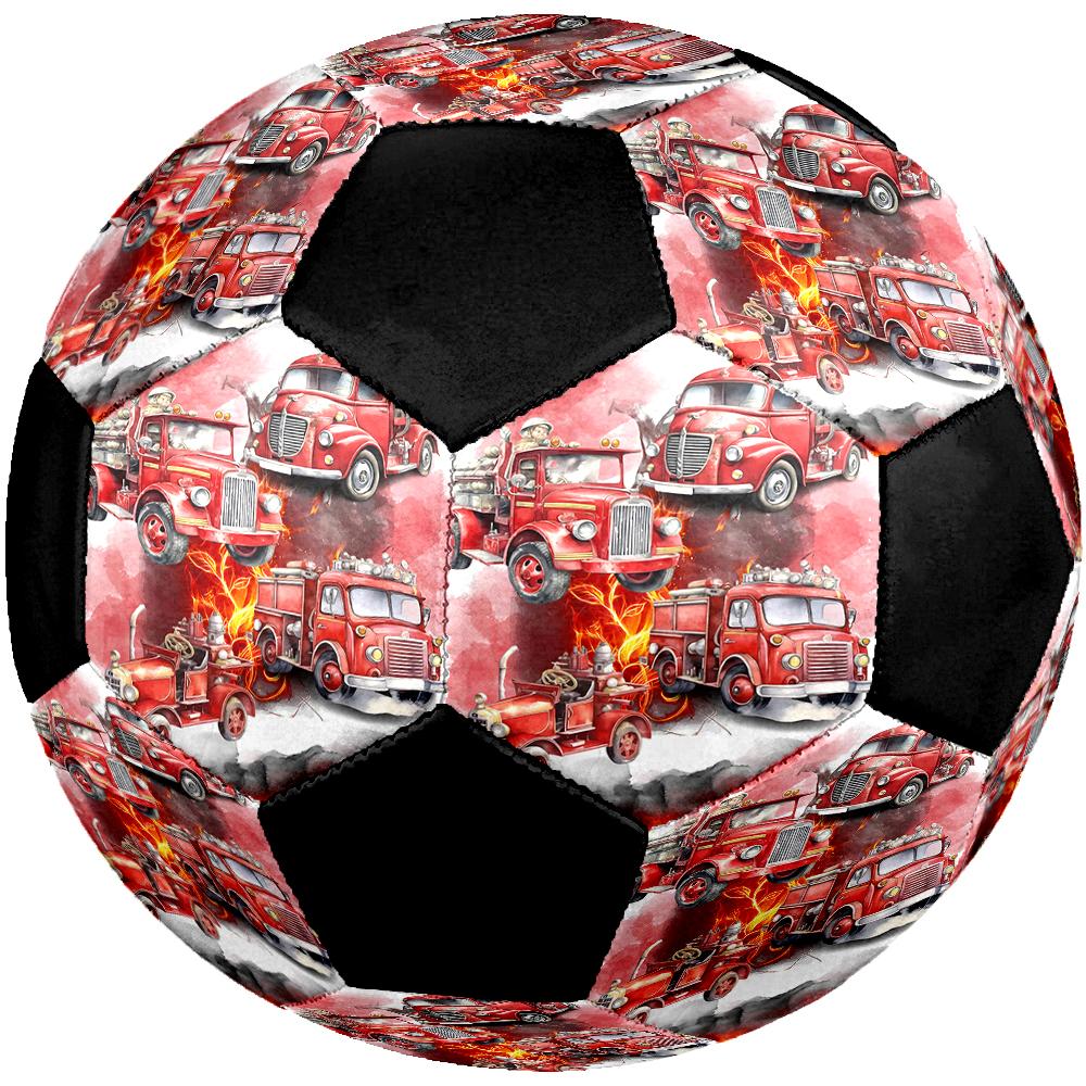 Firefighters Theme Size 5 Soccer Ball, Suitable for Both Indoor and Outdoor Matches, a Gift Suitable for Everyone.
