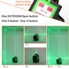 3D Level Machine 360 degrees  Rotatable Base 1 4in Screw 12 Lines Level Machine for Wallpapering