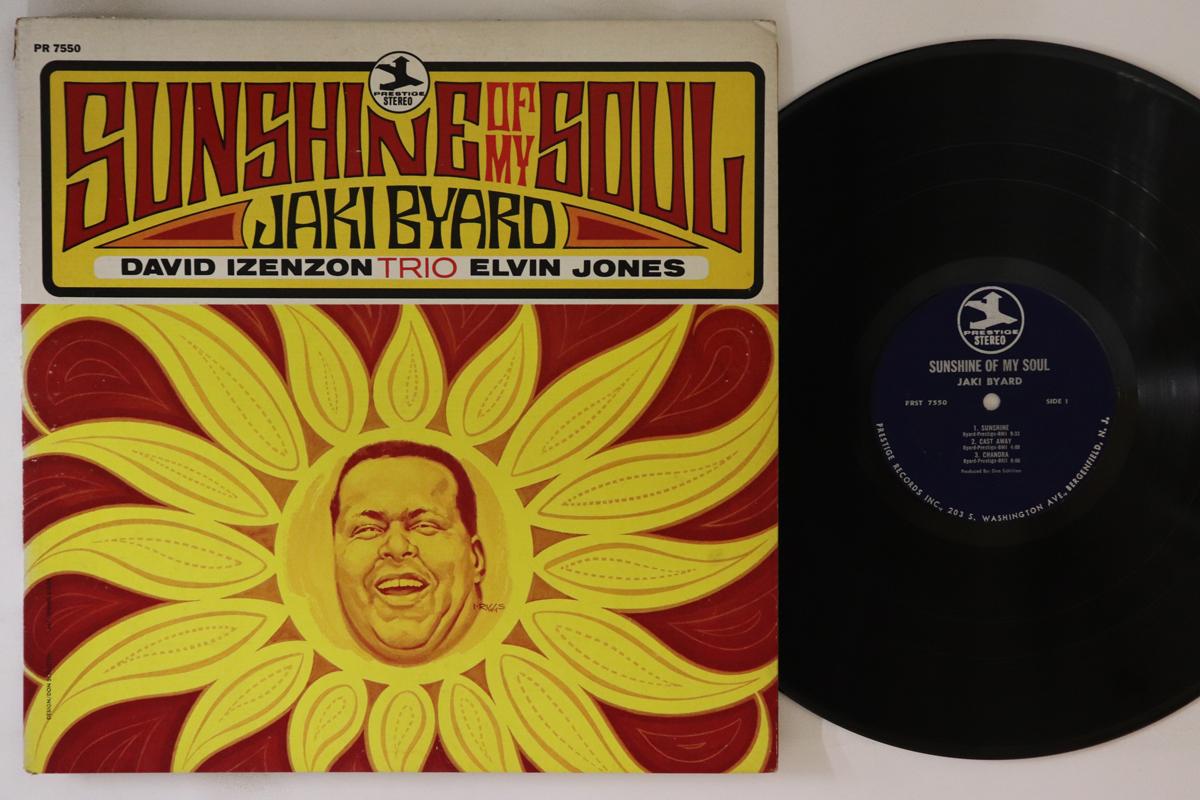 

LP Record JAKI BYARD - Sunshine Of My Soul PRST7550 PRESTIGE 1968 US Jazz Used