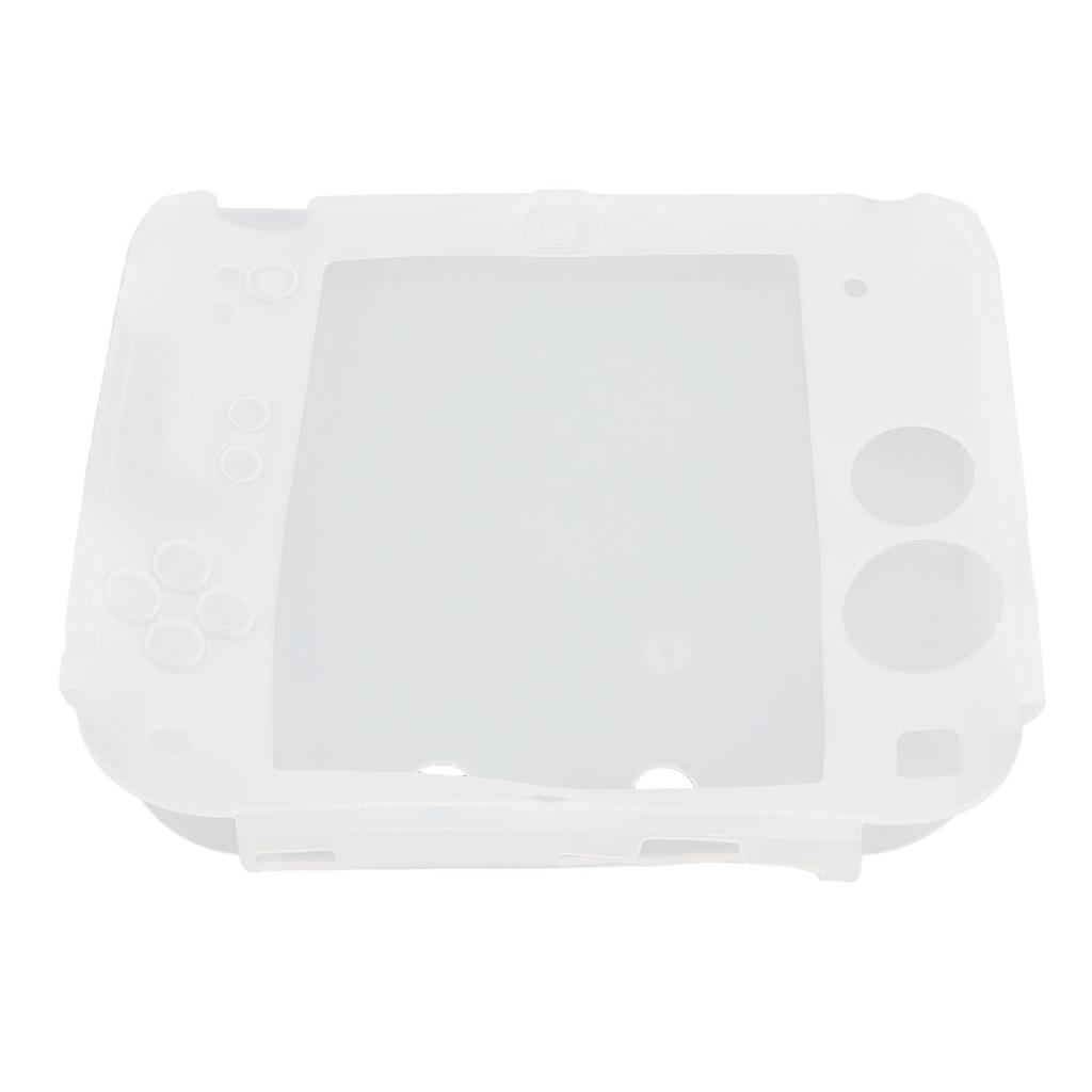 Capa protetora para 2DS resistente a arranhões capa de silicone macio com tela superior e inferior
