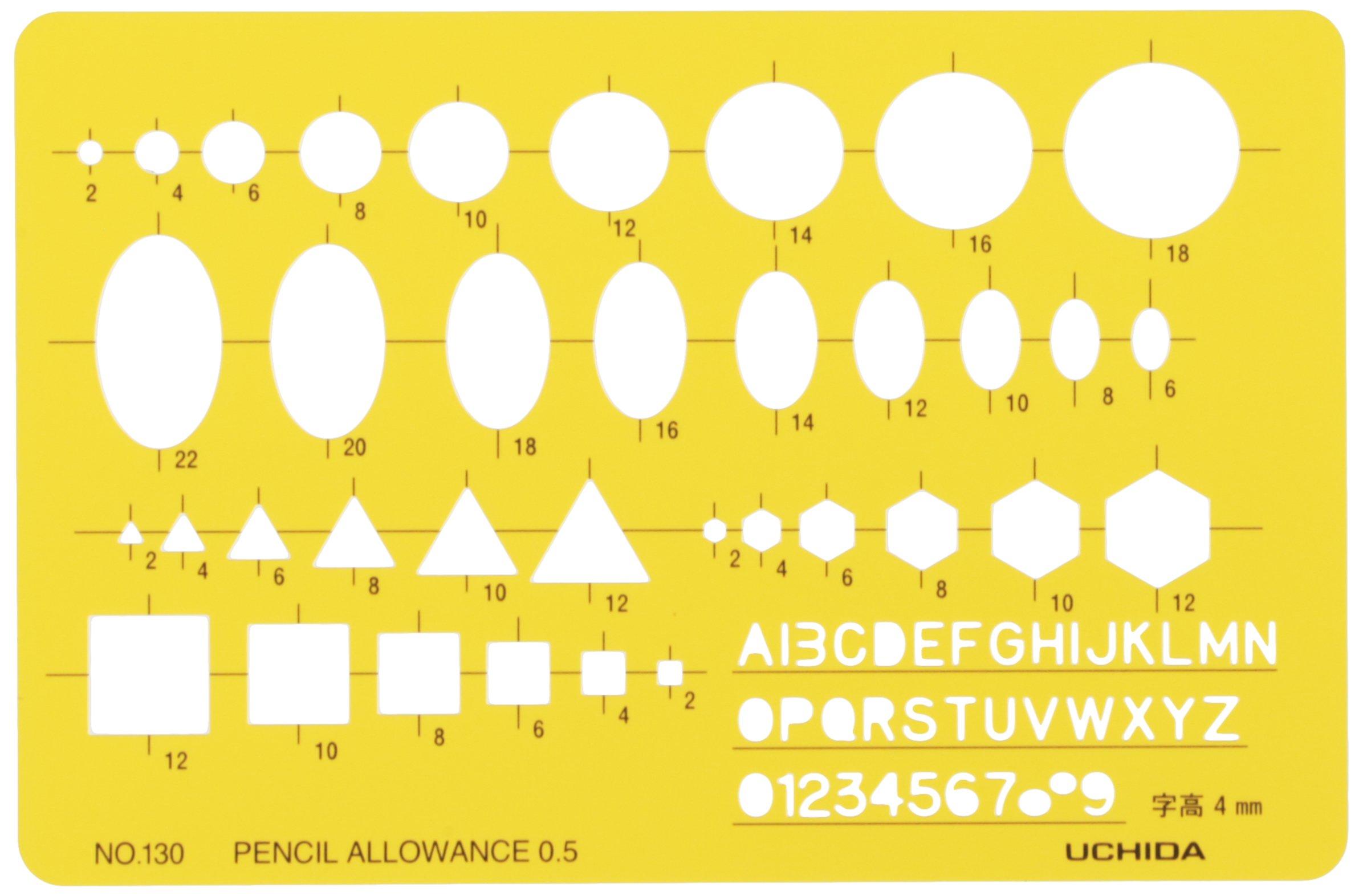 

Uchida Template Combination Ruler No.130 1-843-0130