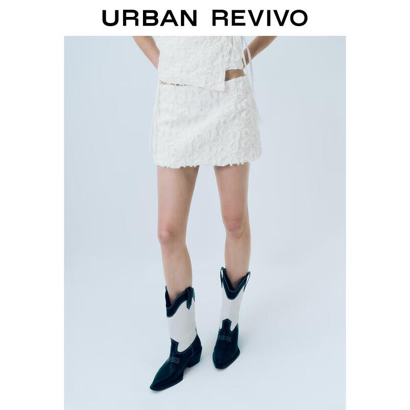 UR 2025 Floral A-line Mini Skirt M