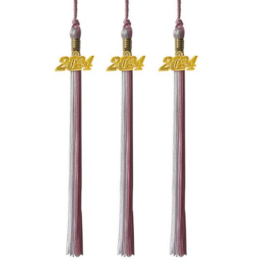 3/5 ks 2024 Promoce Střapec Přívěsek 2024 Promoce Přívěsek Promoce Klobouk 2024 Rok Karty Závěsná Dekorace