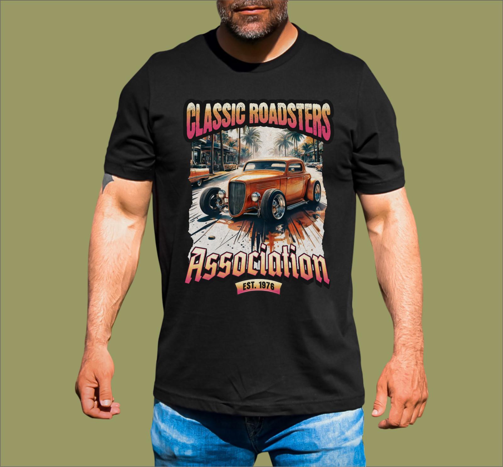 HOT ROD ROADSTERS T-SHIRT XXXL