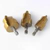 1set Plastic Pipe Drill Punching Tool Water Pipe Expansion Drill Bit Lifting Step Drill Bit Hex Shank Plumber Repairig Reaming