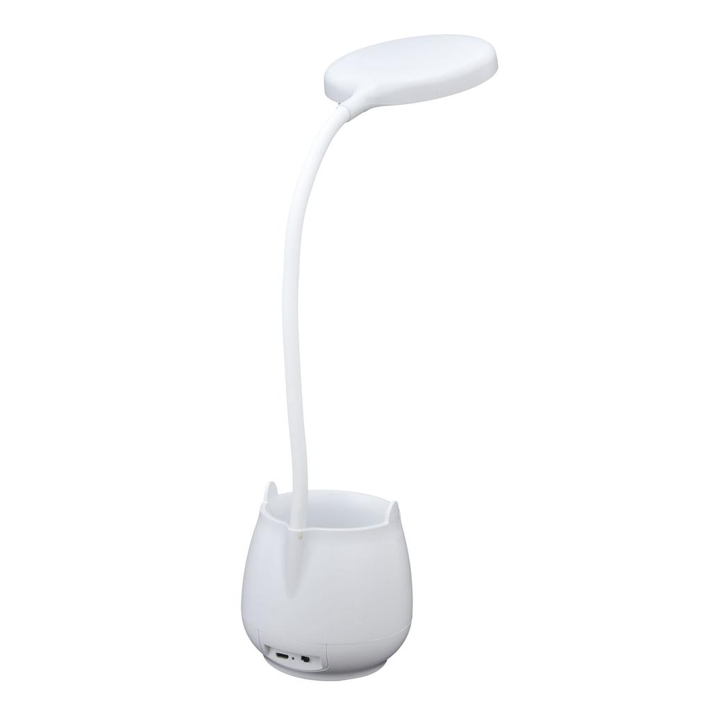 LED Desk Lamp Plastic Flexible Desk LED Light with Pen Holder for Table Lighting 5V
