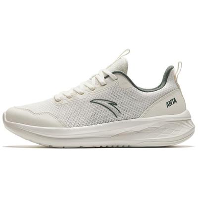 Running Collection Cushioning Slip Resistant Low Top Running Shoes Men's White Gray Sneakers 912425513-1