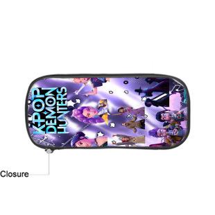 Huntrix Kpop Printing Peripheral Soft Pencil Bag Witch Hunter School Student Pencil Stationery Case